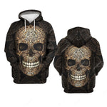 Skull 3D Print Men's Hoodie