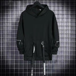 Gothic Darkwear Techwear Hoodie - Streetwear Sweatshirt