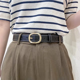 PU Leather Pin Buckle Belt – Versatile Style for Everyday Wear