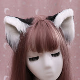 Cat Ears Anime Cosplay Headband - Cute Polyester Hair Accessory