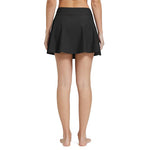 Casual Pleated Tennis Skirt - Cotton Mini Sports Skirt