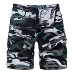 Multi-Pocket Casual Cargo Shorts Camouflage - Alt Style Clothing