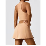 2-piece Tennis 2 Piece Set With Skirt And Top