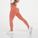 Seamless High-Waist Push-Up Leggings - Squat-Proof Workout & Yoga Pants