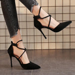 High Heels Pointed Stiletto Sexy Shoes - Alt Style Clothing