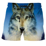 Fierce 3D Printed Beach Shorts