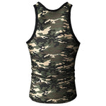 Military Camo Camouflage Bodybuilding Tank Top