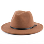 Vintage Wool Trilby Fedora Hat – Wide Brim Gangster Style 