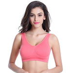 Padded Yoga Sports Bra - Quick-Dry, Wire-Free Crop Top