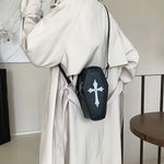 Gothic Coffin Shape Messenger Bag