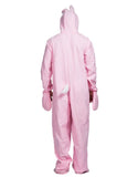 Pink Rabbit Cosplay Costume Set - Jumpsuit & Bunny Ears