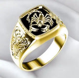 Gothic Punk Scorpion Retro Ring