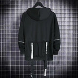 Gothic Darkwear Techwear Hoodie - Streetwear Sweatshirt