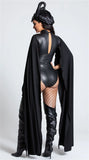 Witch Devil Vampire Cosplay Costume - Ghost-Themed Halloween Uniform