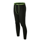 Compression Fitness Tights - Quick-Dry Full-Length Bodybuilding Pants