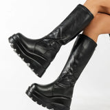 Goth High Heels Platform Boots