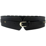 Leather Wide Girdle Ladies Luxury Belt - Alt Style Clothing