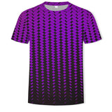 Camo Pattern Outdoor Sporty T-Shirt