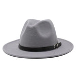 Wool Blend Fedora Jazz Hat – Stylish Outdoor Hat