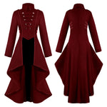 Medieval Victorian Gothic Tailcoat - Steampunk Trench Coat Tuxedo