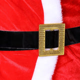 Classic Santa Claus Costume Set - Top, Pants, and Hat