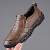 Leather Loafers – Soft Sole Anti-Slip Moccasins for Men