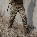 Camouflage Military Tactical Pants - Multi-Pocket Combat Army Wear