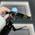 Oversized Square Retro Sunglasses - Luxury Polycarbonate Shades