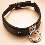 Gothic Chokers Necklace PU Leather