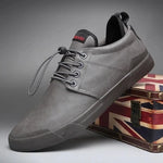 Lace-Up Leather Casual Shoes – Stylish and Versatile Loafers