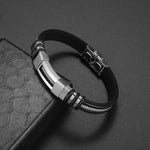 Classic Hand-Woven Leather Bracelet - Nordic Amulet Design