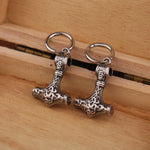 Chandler Antique A pair Of Thor's Hammer Stud Earrings