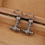 Chandler Antique A pair Of Thor's Hammer Stud Earrings