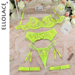 Underwear Lace Transparent Bra Set - Alt Style Clothing