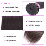 Unprocessed Peruvian Remy Straight Hair Extensions - 26-32 Inch Weave Bundles