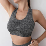 Push-Up Sports Bra - Quick-Dry Fitness Vest Top