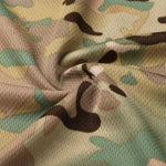 Camouflage T-shirt Short Sleeve Military