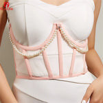 Underbust Decorative Corset Shaper Strap Slimming Waist Belt