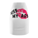 Kiss My Ads Women's Pencil Skirt - Alt Style Clothing