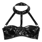 Sexy Halter Neck Crop Top - Perfect for Dancing and a Spicy Look - Alt Style Clothing