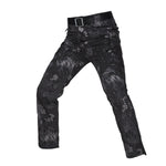 Tactical Pants Multiple Pocket Elasticity Slim Fit Cargo - Alt Style Clothing