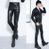 Thick PU Leather Pants for Women - Alt Style Clothing