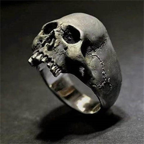 jewelry skull ring rock gothic punk jewelry