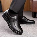 Genuine Leather Soft Anti-slip Rubber Loafers