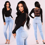 Sexy Jeans Women Denim Skinny Pants High Waist Stretch Lady Jeans Push Up - Alt Style Clothing