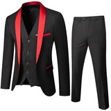 Suit 3 Pieces Slim Fit For Men With Style - Alt Style Clothing