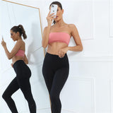 Pad Tube Tops Sports Fitness Bra - Alt Style Clothing