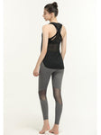 See Through Shirt Sports Top Black Running Vest - Alt Style Clothing