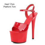 Voesnees Sandal Heel Pole Dance Shoes Stripper High Heels Sexy Shoes Sandals Party Club - Alt Style Clothing