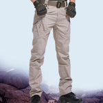 Tactical Pants Multiple Pocket Elasticity Slim Fit Cargo - Alt Style Clothing
